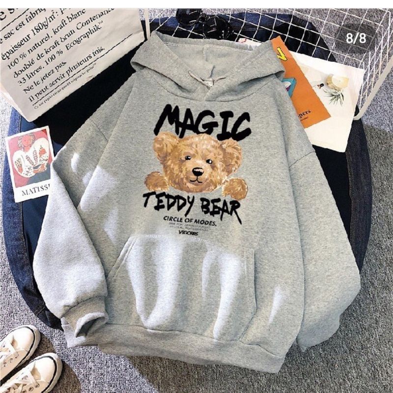 Promo MAGIC BEAR L-XL Sweater Hoodie Jumper (REAL PICT)