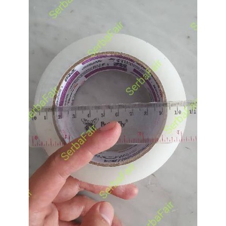 

Import Terlaris Lakban bening / coklat Nachi 2 inch 100 yard kualitas terbaik ORI Core Ungu