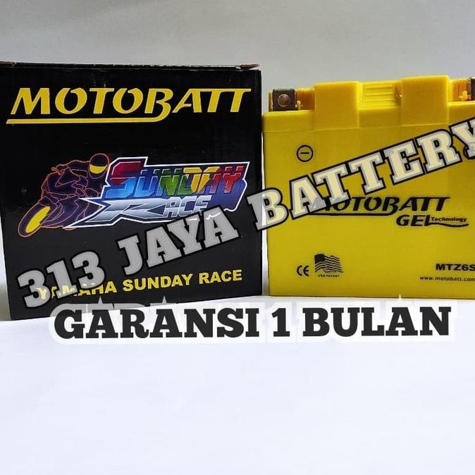 Aki Motobatt mtz6s satria FU,CBR