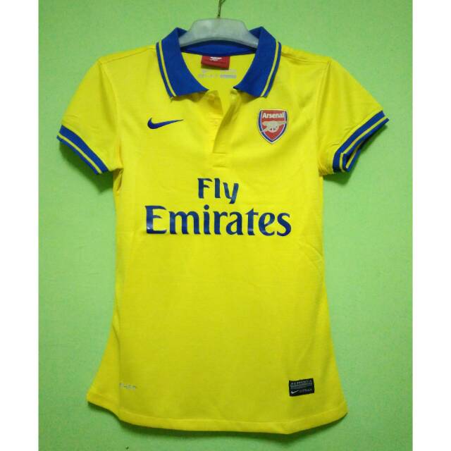 Jersey Ladies Arsenal Away 2013-2014