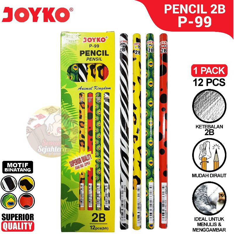 

[PAK] PENSIL JOYKO P-99 2B*