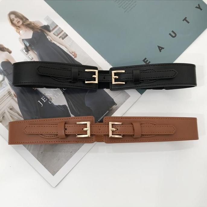 Belt Wanita Karet Elastis Ikat Pinggang Korea