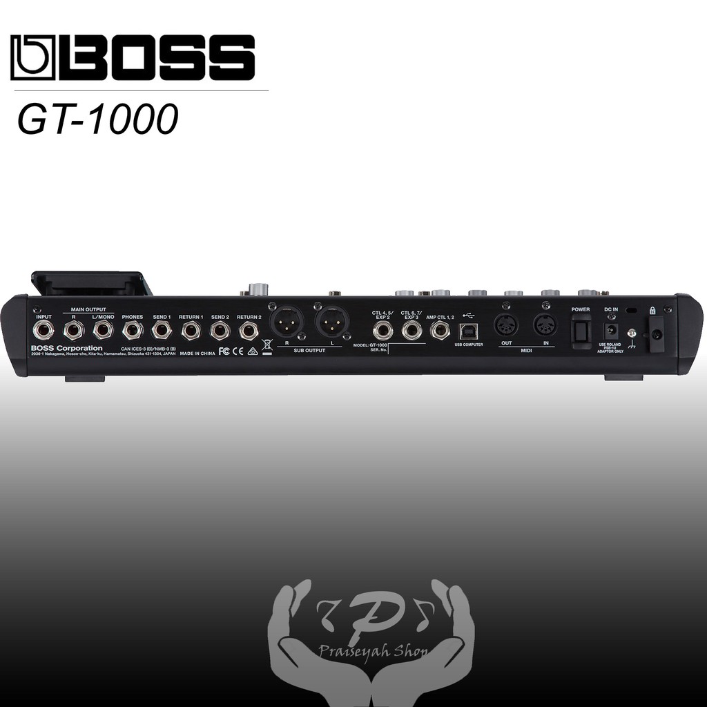 Efek Gitar BOSS GT1000 GT-1000 Multi Effects Pedal Garansi Original