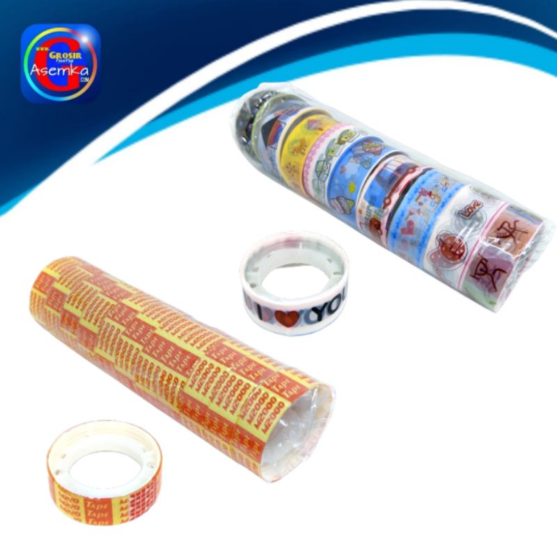 

[GPA] Solatip Kecil solasi Kado 12pcs Roll Grosir