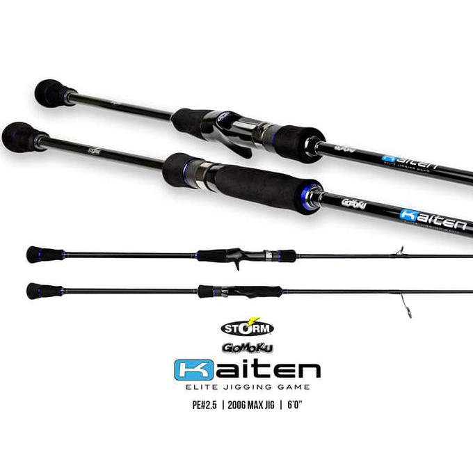 Rod Joran Storm Gomoku Black Kaiten New 2016 Facelift Bc Baitcasting