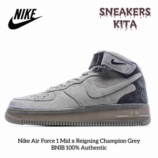gray air force 1 mid