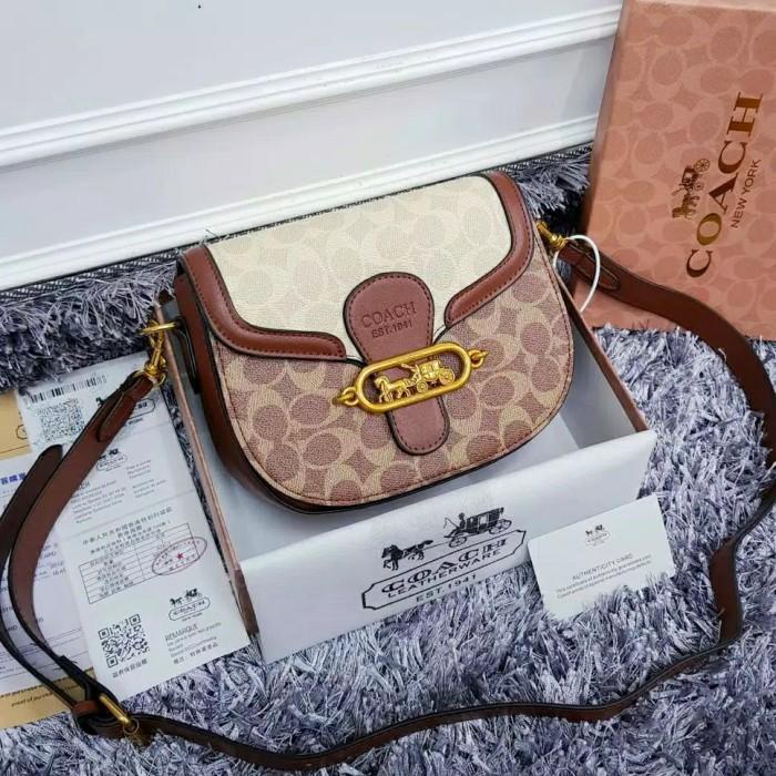 Tas selempang COACH tote bag wanita branded import tas pesta hand bag