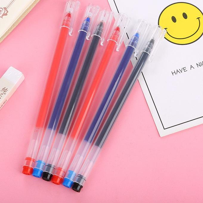 

ボ ⭐Bobastore⭐ R439 Pulpen Gel Cair 0.5mm Tip Jarum Neutral Pen Alat Tulis Kantor NEW 3792 ◘