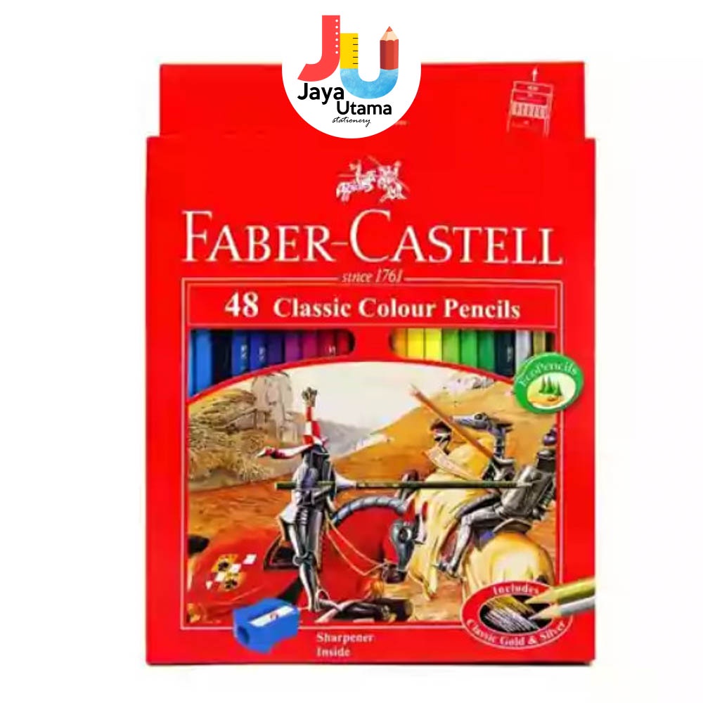 

Faber-Castell Pensil Warna Classic Colour 48 Warna