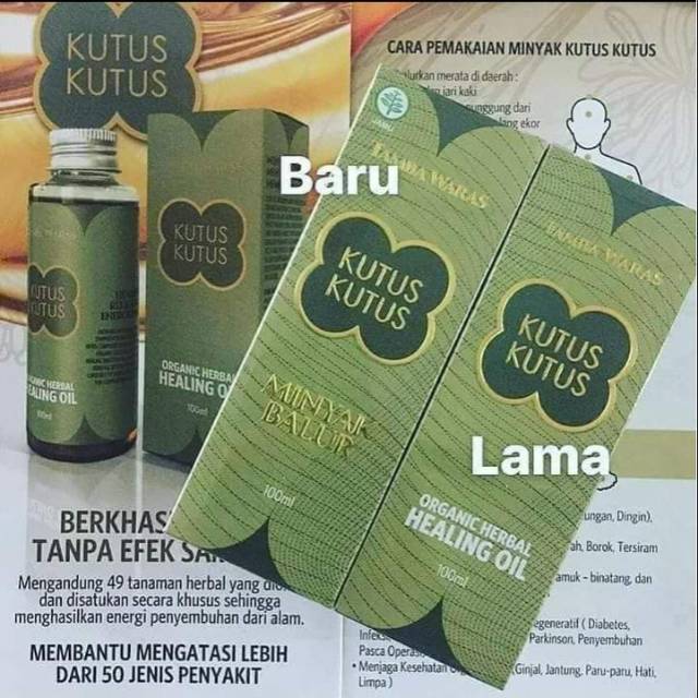 

Minyak BALUR Tamba Waras KUTUS KUTUS