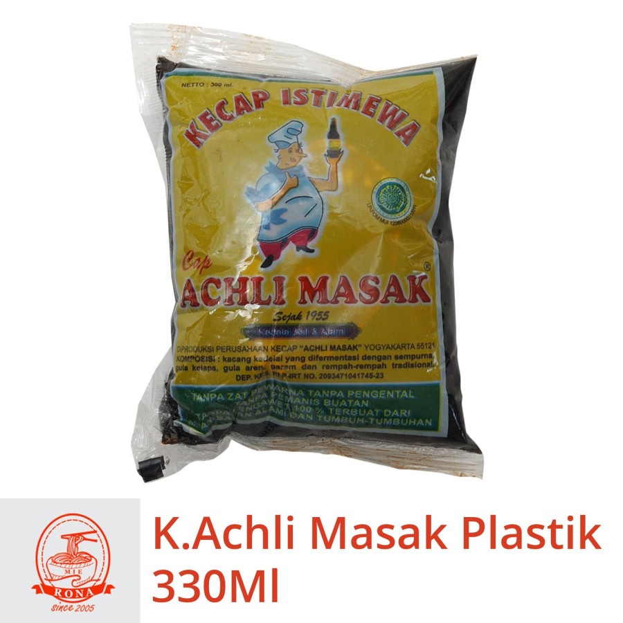 

Kecap Achli masak plastik 300ml