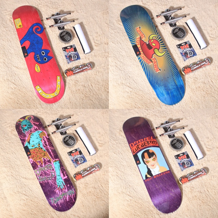 Toymainan skateboard baker girl filp zero deathwish santacruz 80cm Untuk Anakdewasa