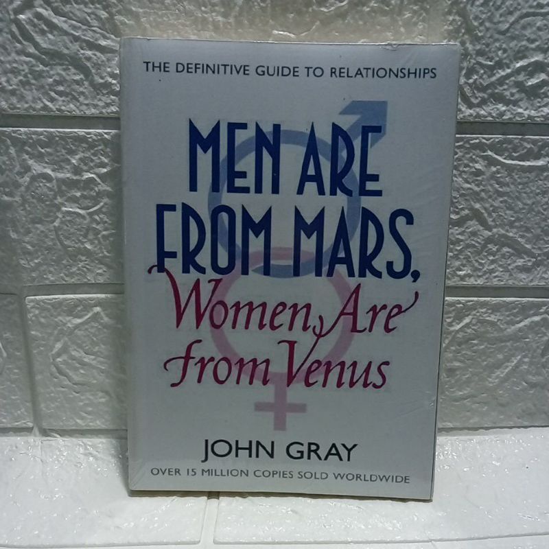 

MEN ARE FROM MARS - JOHN GRAY