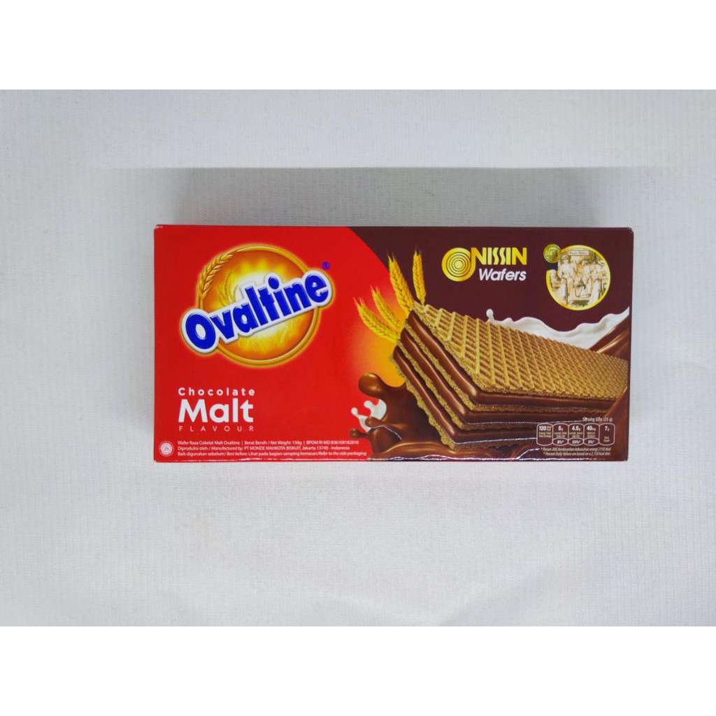 

NISSIN WAFER OVALTINE CHOCOLATE MALT BOX 150gr