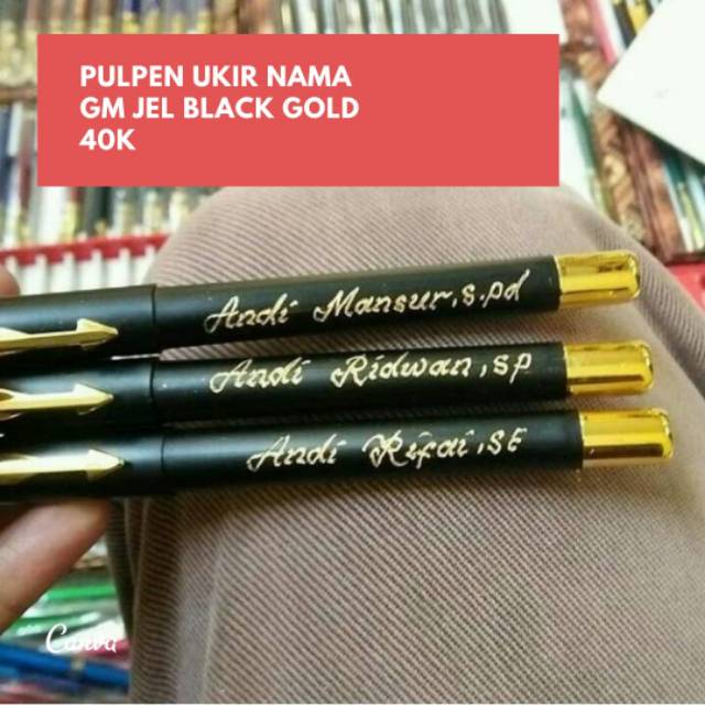 

Pulpen ukir nama + free box