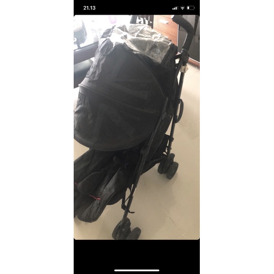 Preloved Stroller Mini Cooper Black Jack