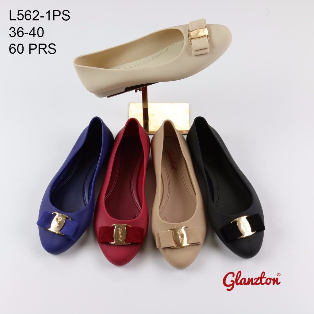 L562-1PS Sepatu Teplek Glanzton