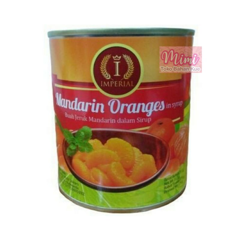 

Jeruk Kaleng Mandarin Oranges 312gr