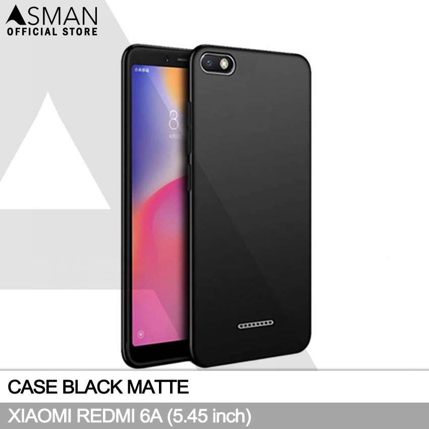 Ultraslim Xiaomi Redmi 6A (5.45&quot;) | Soft Case Black Matte - Hitam