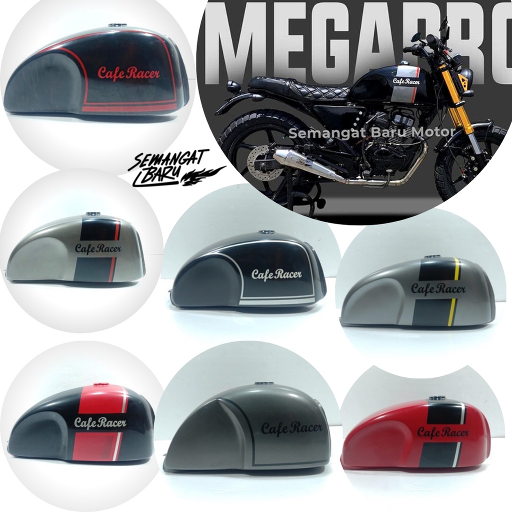 TANGKI CAFERACER UNTUK SEMUA JENIS MOTOR KARBU TANGKI CAFERACER/TANGKI CAFERACER MOTOR CUSTOM/TANGKI