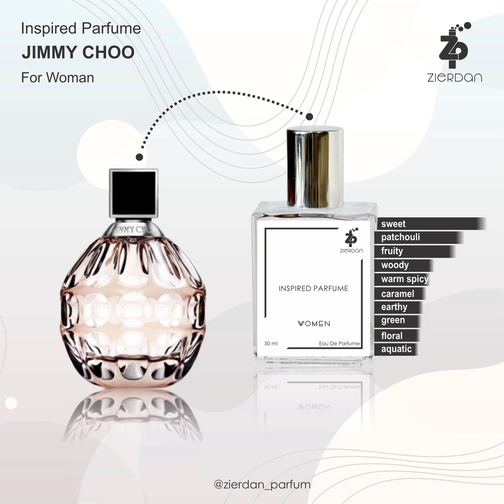 Zierdan Inspired Parfum Jimmy Choo Parfume Farfum Minyak Wangi Tahan Lama Wanita Cewek