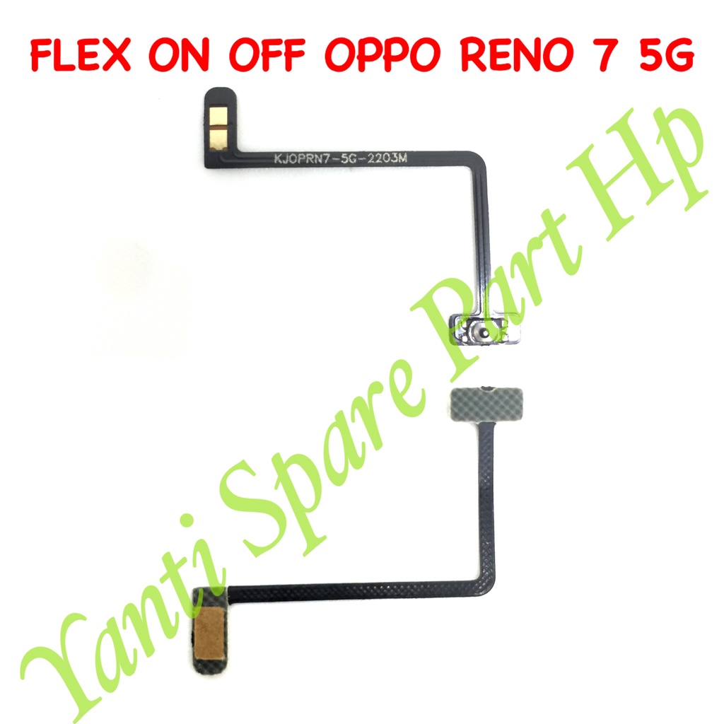 Flexible On Off Oppo Reno 7 5G Original Terlaris New