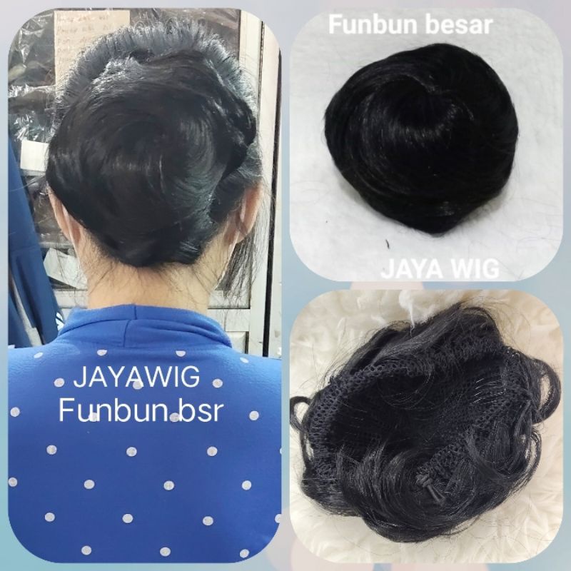 Funbun Sanggul Rambut Modern Sanggul Instan Yang Praktis Dipakai