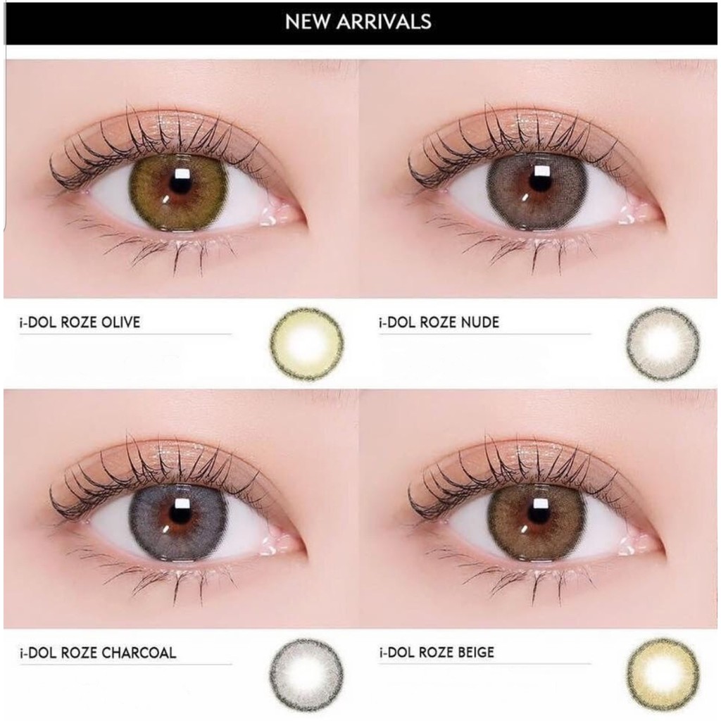 SOFTLENS IDOL ROZE NORMAL 14.5mm BY URBAN FACTORY GRATIS TEMPAT SOFLEN