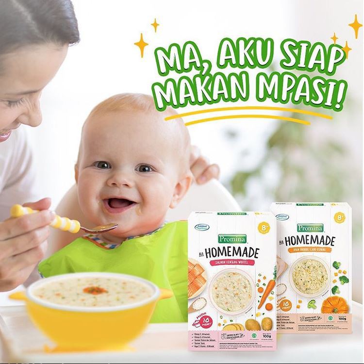 Promina Bubur Homemade Promina Homemade 8'+ 100 Gram - Kabakids Store