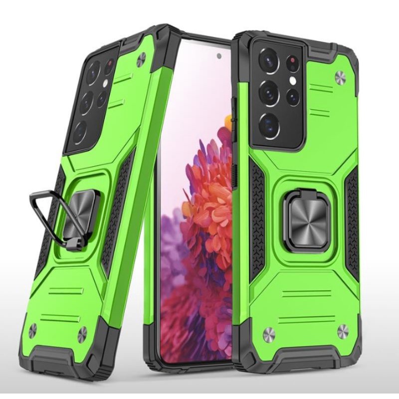 Casing Soft Case Militer Samsung S21 Ultra - Hardcase Samsung S21 Ultra