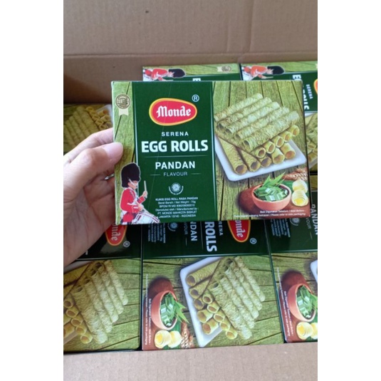 

agen distributor biskuit wafer monde egg roll pandan