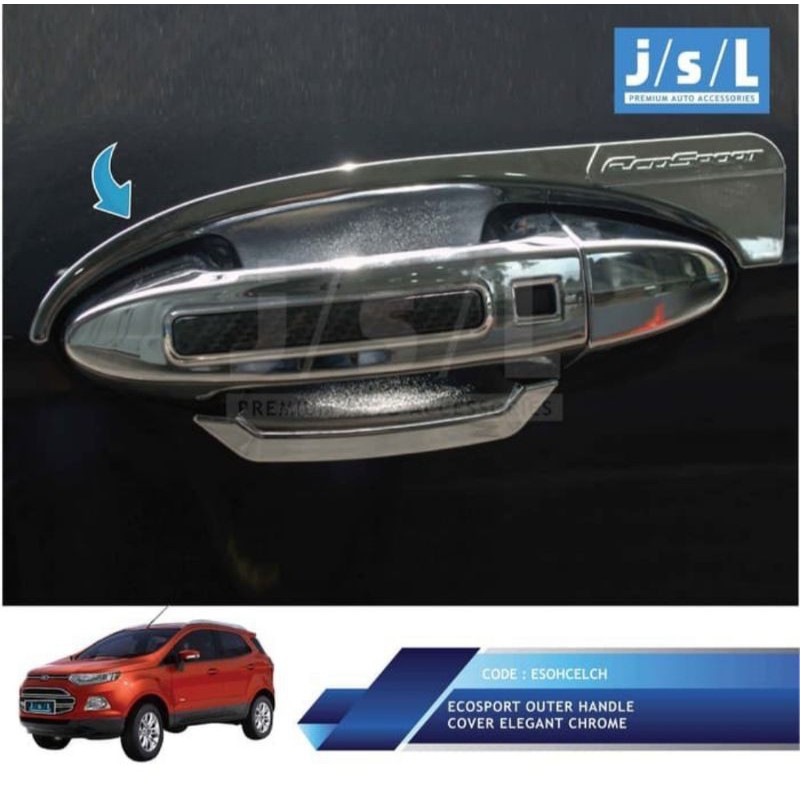 Outer Handle Cover Chrome Ford Ecosport