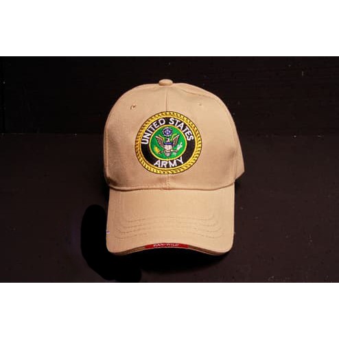 New Trend! TOPI ARMY UNITED STATES COKELAT TAN CAP HAT MILITARY OUTDOOR