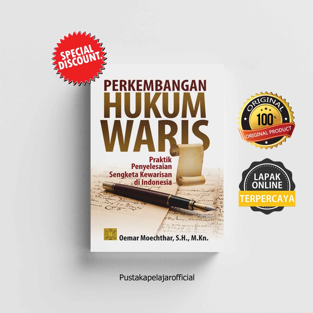 BUKU ORI PERKEMBANGAN HUKUM WARIS - OEMAR MOECHTAR - KENCANA
