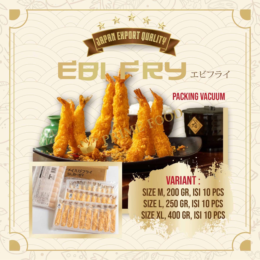 

Ebi Fry Kualitas Expor Jepang MM Udang Goreng Tepung MM0005