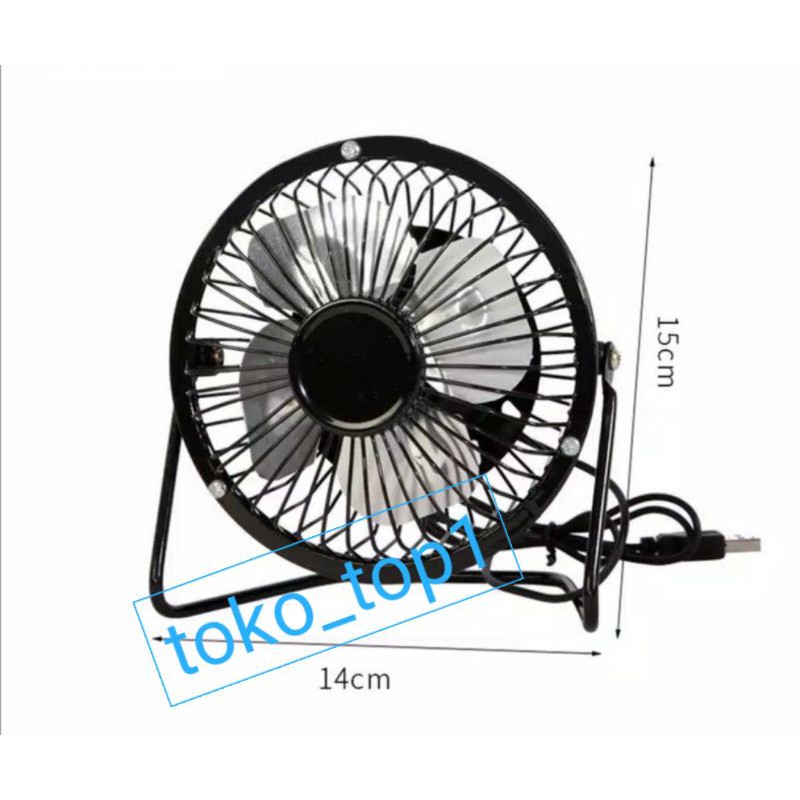 Kipas Angin USB Bahan Besi USB Mini Fan