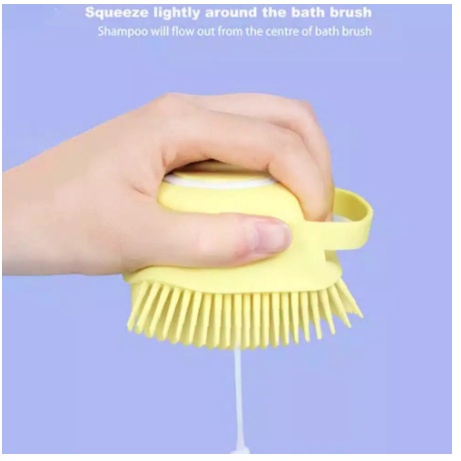 SIKAT MANDI DISPENSER SILIKON BRUSH SHOWER