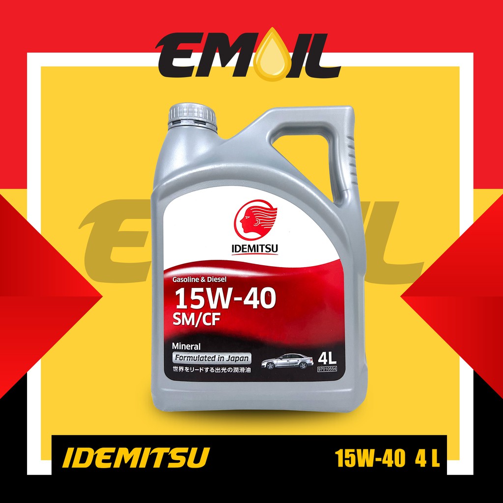 OLI IDEMITSU SAE 15W-40 API SM/CF ISI 4 LITER