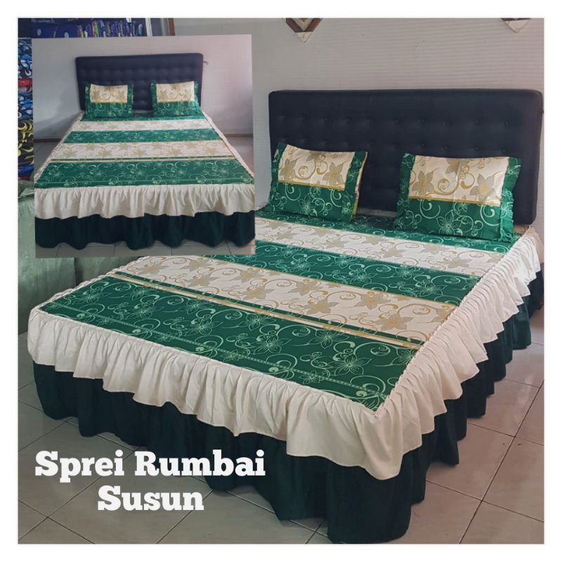 Sprei rumbai susun