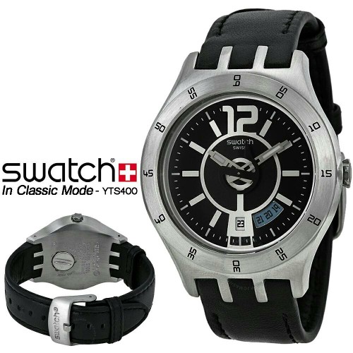 jam tangan / Watch_Id SWATCH ORIGINAL YTS400 in classic mode