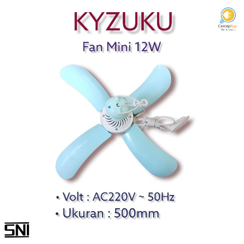 Mini Kipas Angin Gantung 12W / Fan Mini 12W KYZUKU