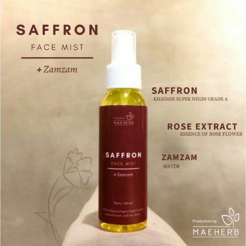 facemist sffron + zam zam