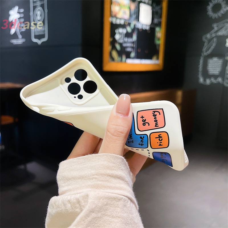 Casing Soft Case Compatible For IPhone 11 12 13 PRO MAX 13 mini 6 7 6S 8 Plus X XR XSMAX Se 2020 6SPlus 7Plus 6Plus 8Plus XS A16 A15 A7 A5S Y20 Y12 Tetris Game Glossy Camera Lens Protector Cover