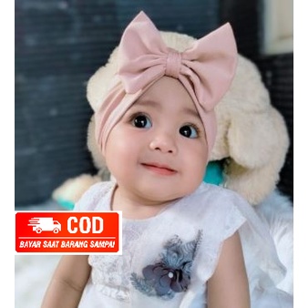 

Turban Bayi Anak Pita Kupu-Kupu