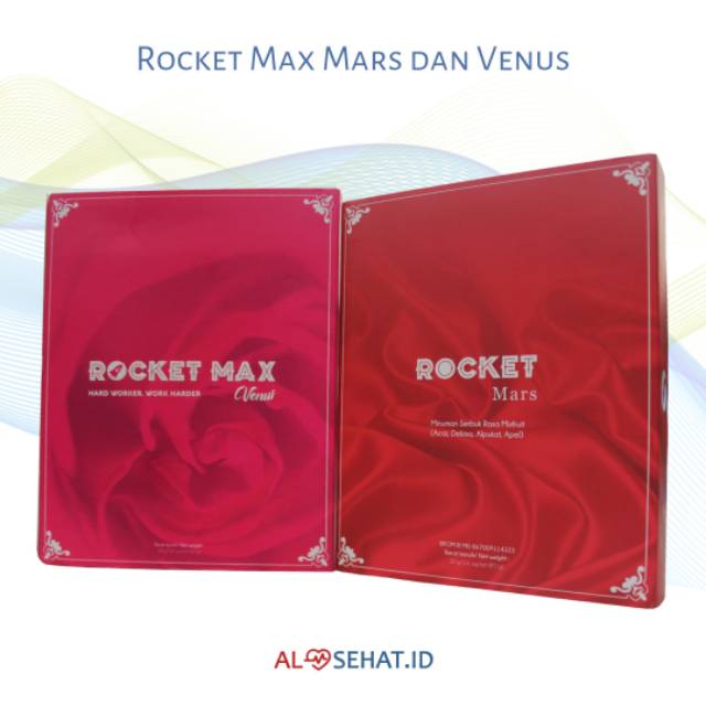 Suplemen Herbal Rocket Max Mars Vitalitas Pria Shopee Indonesia