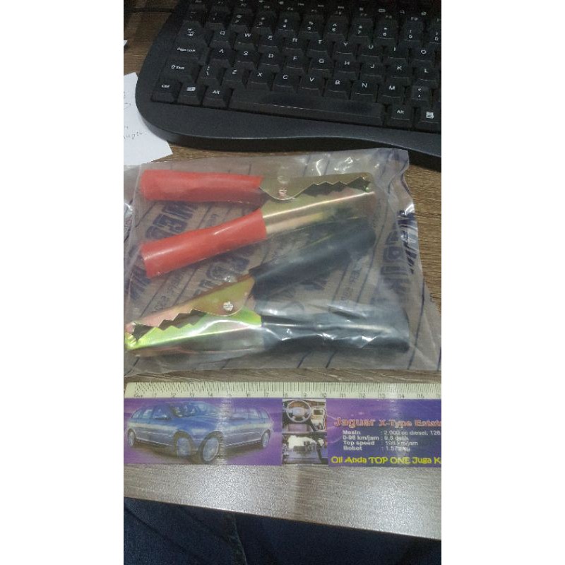 Capit Jepit aki Buaya BESAR Sepasang / Jepitan aki buaya Capit Buaya