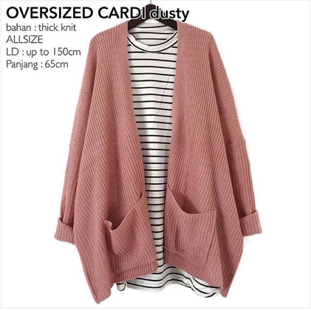 OVERSIZED CARDI BAHAN RAJUT  CARDIGAN  LAVVELA LAVVELA 