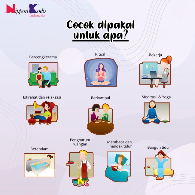 Dupa/Hio Stick Jepang Harum Wangi Aromaterapi Morning Star Lavender