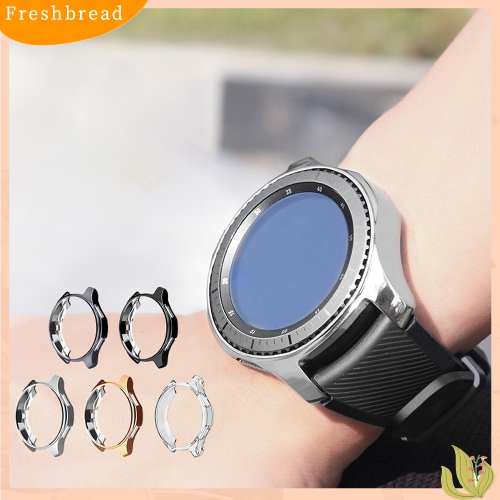 Terlaris Soft Frontier Smart Watch Case Cover Protective Frame Band for Samsung Gear S3