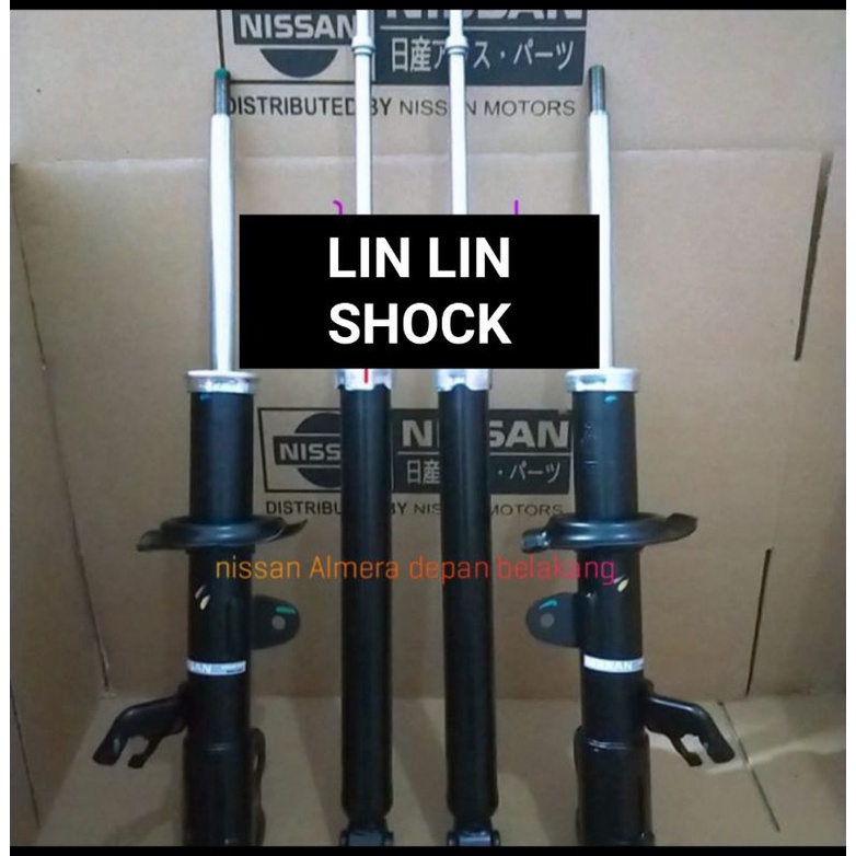 SHOCKBREAKER NISSAN ALMERA DEPAN BELAKANG ORIGINAL NISSAN